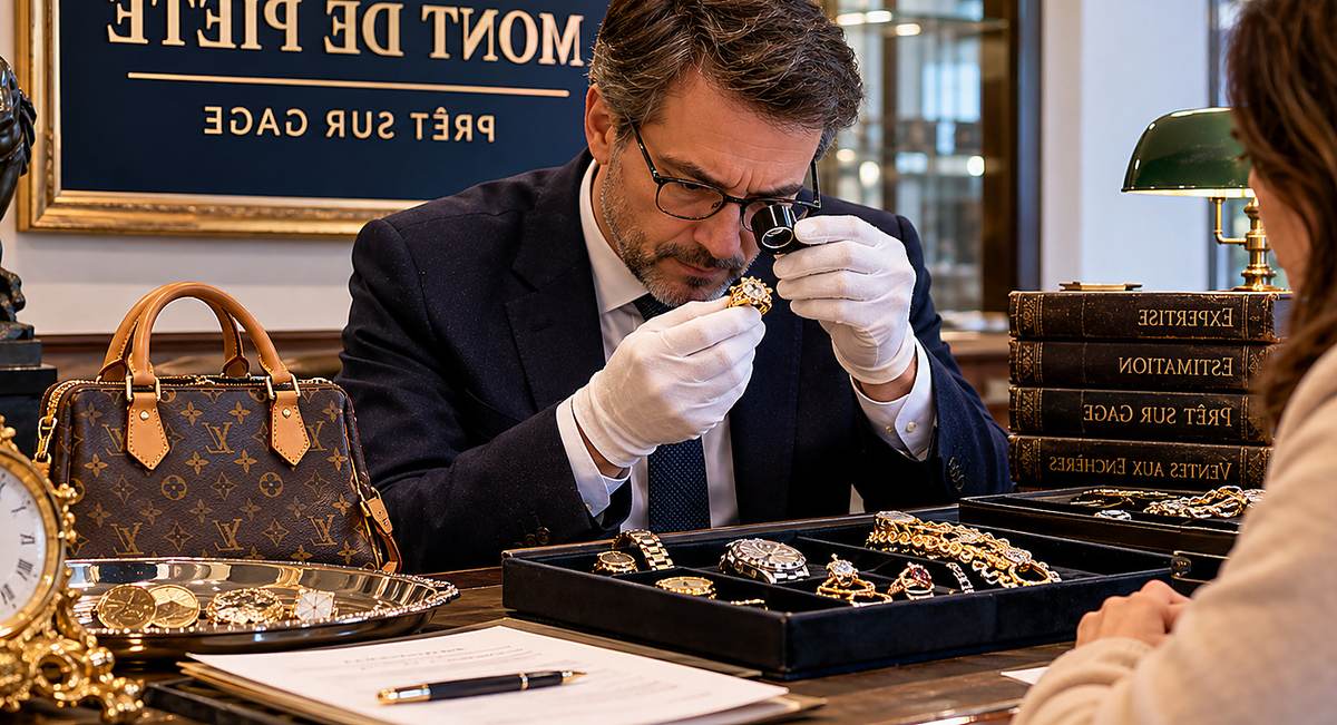 In Spanien mit Schmuck als Pfand Geld leihen: die Montes de Piedad