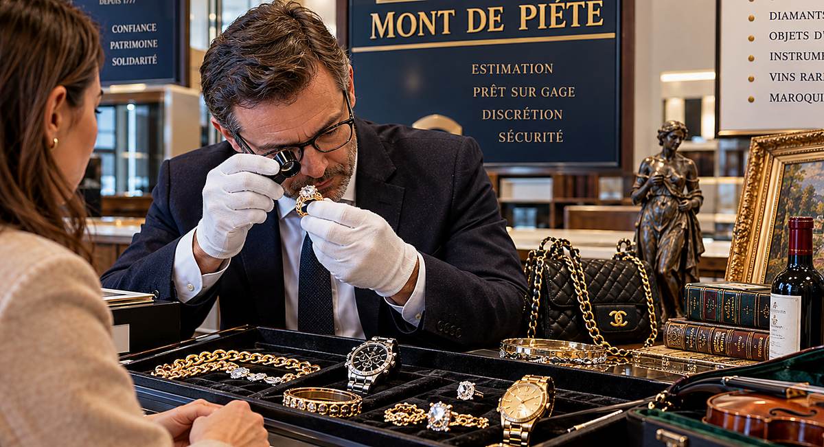 Emprunter sur son or sans le vendre